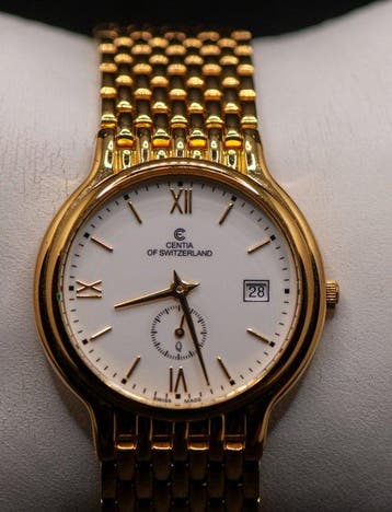 Centia of Switzerland - Minister - Gold Tone - Sans prix de