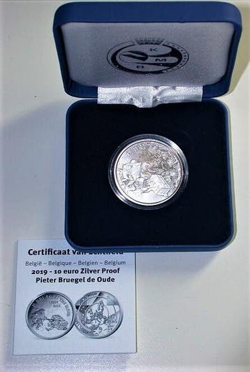 10 Euro 2019 Belgie Pieter Bruegel Der Ältere, Verzenden