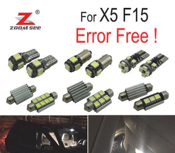 Kit 20 Ampoules Led Intérieur Pour Bmw X5 F15 M Deporte Sdri, Autos : Pièces & Accessoires, Verzenden