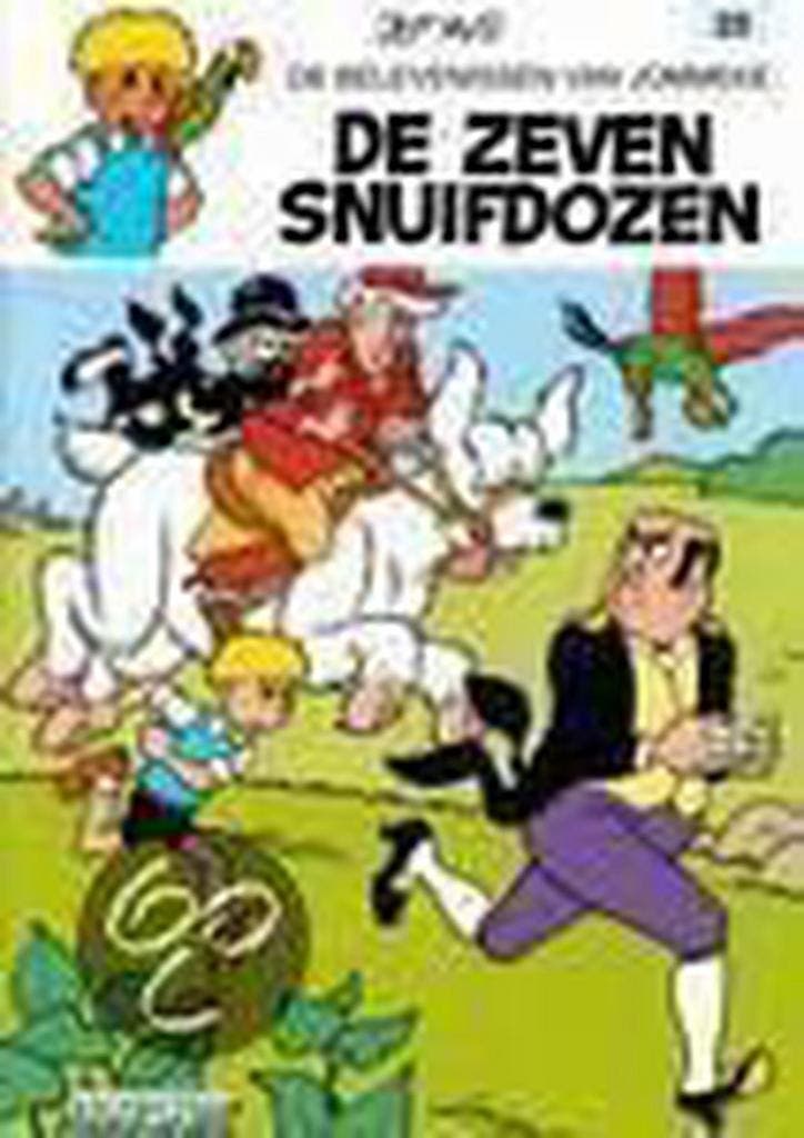 De zeven snuifdozen / De belevenissen van Jommeke / 25, Livres, BD, Envoi