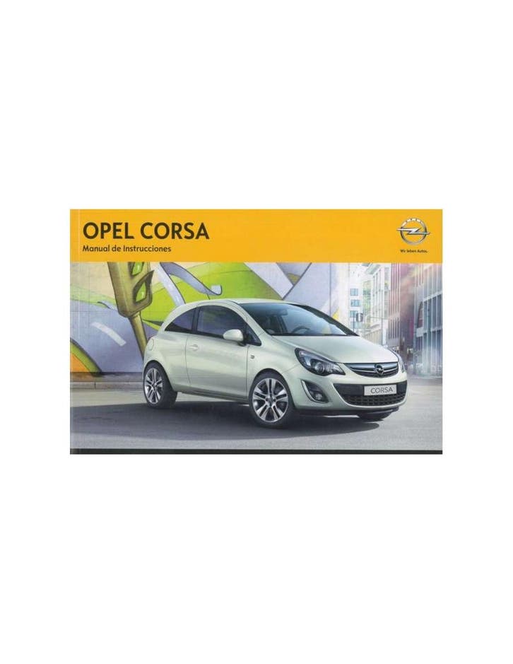 2013 OPEL CORSA INSTRUCTIEBOEKJE SPAANS, Autos : Divers, Modes d'emploi & Notices d'utilisation, Enlèvement ou Envoi