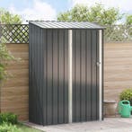 vidaXL Tuinhuisjes Antraciet 140,5 x 74 x 200 cm Metaal, Verzenden, Nieuw