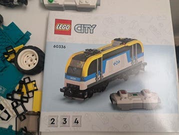 Lego Set - 60336 - City - Lego City trein + circa 175 stuks, Kinderen en Baby's, Speelgoed | Duplo en Lego, Nieuw