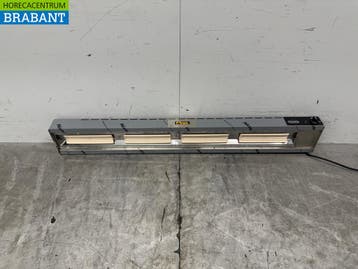 Radiateur céramique Combisteel en acier inoxydable Lampe, Verzenden