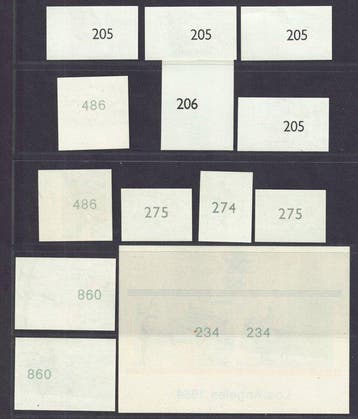 België 1968/2008 - Verzameling Olympische Spelen, ongetand, Gestempeld