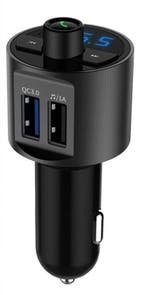 DrPhone BC4 FM Transmitter - Dual USB - Bluetooth 5.0 -, Verzenden