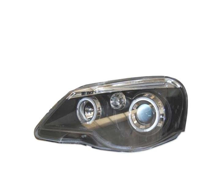 PHARES VOLKSWAGEN VW POLO 9N3 05-09 ANGEL EYES FOND NOIR, Auto-onderdelen, Verlichting, Verzenden