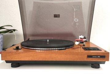 Lenco - L450 Stéréo à entraînement par courroie manuel Table, Nieuw