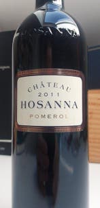 2011 Chateau Hosanna - Pomerol - 1 Fles (0,75 liter), Nieuw