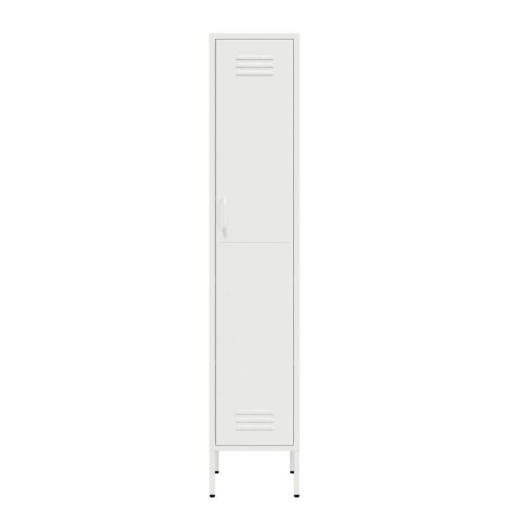 Lendo Online Armoire Vestiaire 35x50x180 cm Métal Blanc, Huis en Inrichting, Kasten | Lockerkasten
