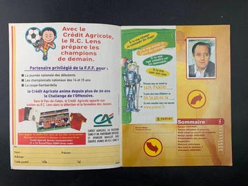 2000/01 Panini Complete Sticker Album Racing Club de Lens