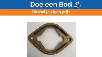 Bieden: Vetus FLBULAG35 Brass Mounting Plate for Marine Cou, Ophalen of Verzenden, Nieuw