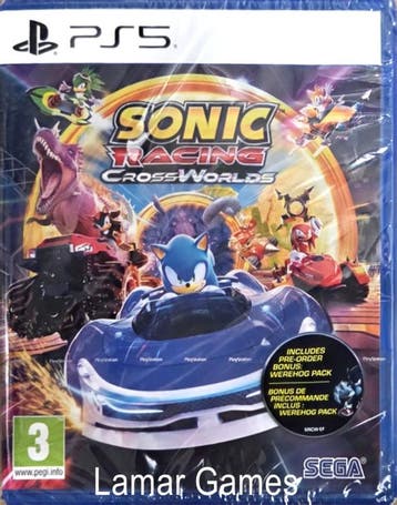 Sonic Racing Crossworlds (ps5 nieuw), Ophalen of Verzenden