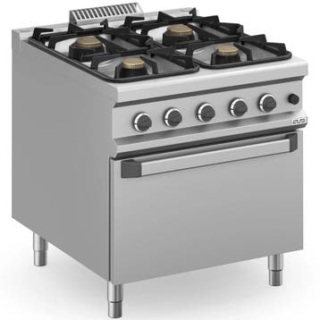 Fornuis + Oven | MAGISTRA PLUS 900 | Gas | 4 Branders (2x, Verzenden