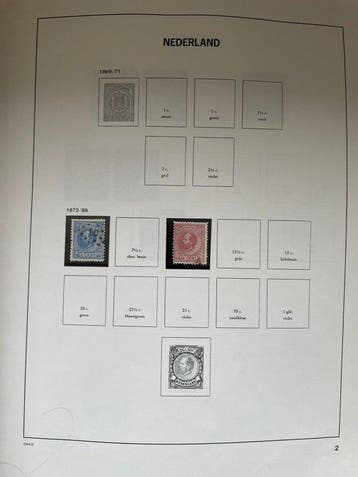 Nederland en Overzeese Rijksdelen 1872/1977 - Verzameling in