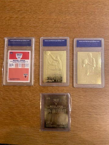 1996/97 Fleer Signature Series, EX-2000 Michael Jordan, Kobe, Nieuw