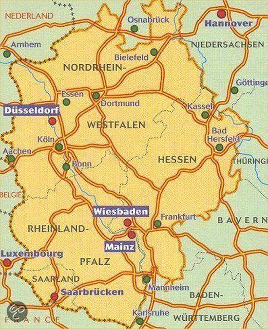 Michelin Germany Midwest - 543, Boeken, Reisgidsen, Verzenden