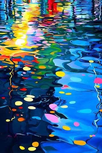 Jowita Skalska - Moonlit Water XXL