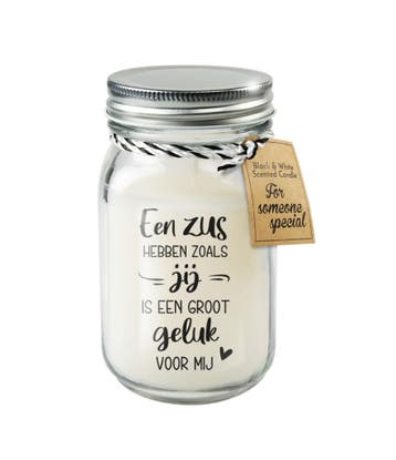Geurkaars Zus 14cm, Verzenden, Nieuw