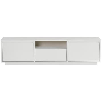 Evila TV-meubel - Wit - Nieuw/Ongebruikt - Melamine -, Verzenden, 150 tot 200 cm, Nieuw, Scandinavisch