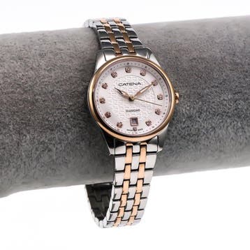 Catena - Diamond Swiss Made Watch - CAD009-4BM - Zonder, Nieuw