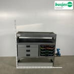Aluca aluminium bedrijfswageninrichting gebruikt (nr 2577), Verzenden
