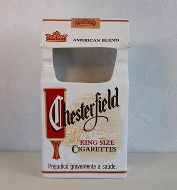 Asbak - Keramiek - Chesterfield asbak