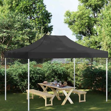 vidaXL Partytentdak 270 g/m² 4,5x3 m zwart, Verzenden, Nieuw