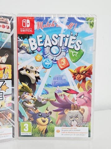 Nintendo - Switch - Party Challenge 100 in 1 + Beasties +, Nieuw