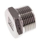 1 NPT mâle Bouchon de fermeture en acier inoxydable avec, Verzenden