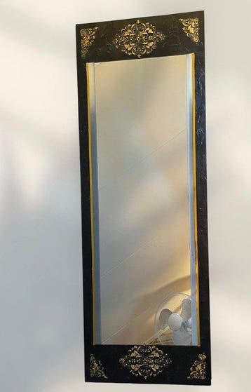 Spiegel - Glas, Metaal - Verlichting spiegel, Nieuw