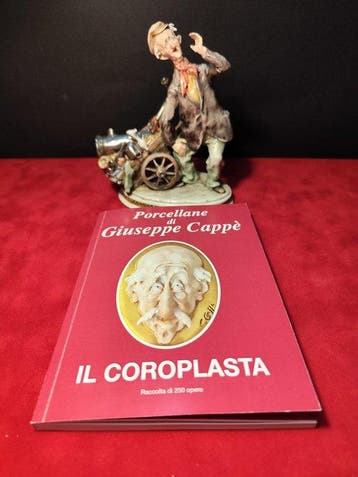 Giuseppe Cappè - Figuur - Straccivendolo - Porselein