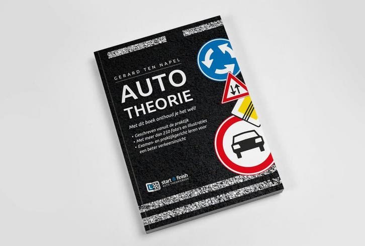 Auto Theorieboek Rijbewijs B - Start & Finish lesmethode +, Boeken, Schoolboeken, Zo goed als nieuw, Verzenden