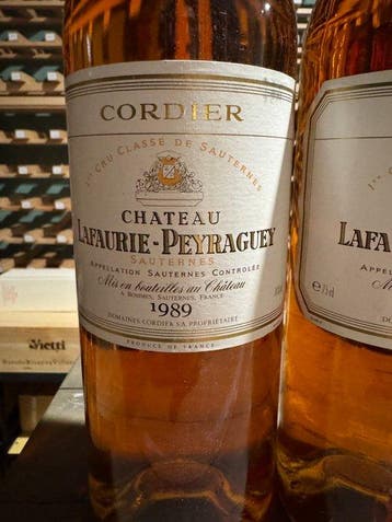 1989 (3x) & 2006 (3x) Château Lafaurie-Peyraguey - Sauternes