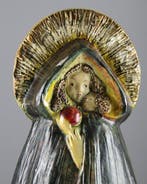 Noceram - Figurine - Maria met kind - 37 cm - Poterie
