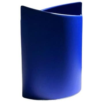 ASA Selection Keramikvase In Ultramarinblau, Postmodern, Huis en Inrichting, Verzenden, Gebruikt, Blauw