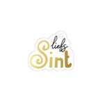 3x Cadeaulabel Liefs Sint Goudfolie (Per 3 stuks), Ophalen of Verzenden
