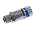 Staal/Messing DN 7.6 (7.2 Euro) Safety Luchtkoppeling, Verzenden