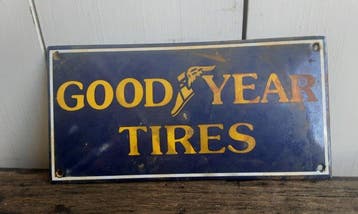 Goodyear - Bord - Emaille, Antiquités & Art