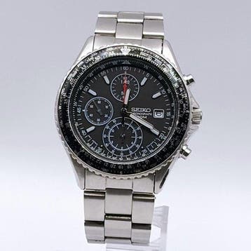 Seiko - Pilot Chronograph 100M - Zonder minimumprijs -