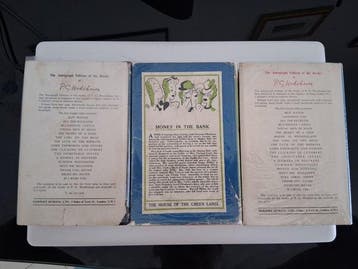 P. G. Wodehouse - P. G. Wodehouse set of 3 UK first editions