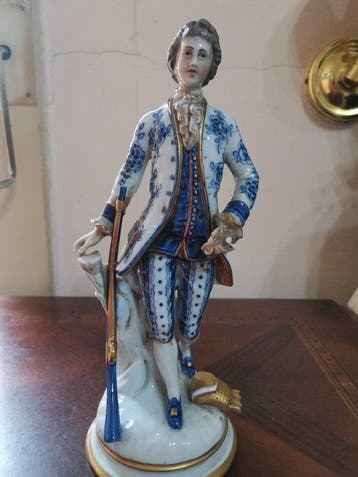 Capodimonte - Beeldje - Coppia galante (2) - Porselein