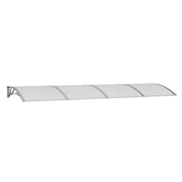 Auvent porte 350x100cm gris - Seconde chance -45%, Bricolage & Construction, Verzenden