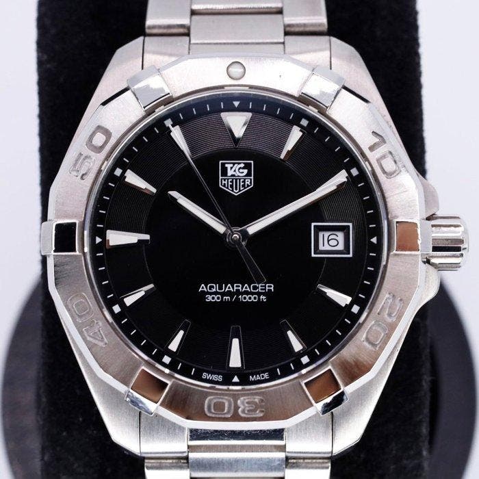TAG Heuer - Aquaracer - WAY1110 - Heren - 2000-2010, Bijoux, Sacs & Beauté, Montres | Anciennes | Antiquités