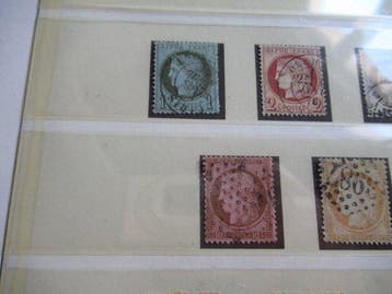 Frankrijk 1871/1875 - Belangrijke collectie postzegels voor