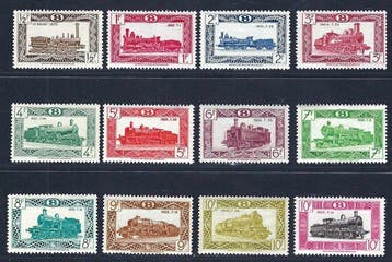 Belgique 1949 - Répertoire ferroviaire : « Locomotives »