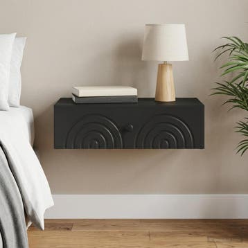 vidaXL Wandgemonteerde Zijtafel 59 x 34,5 x 17 cm Bewerkt, Verzenden
