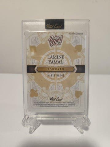Wild Card Jokers Wild Lamine Yamal 1/1 Foil, Insert card,, Nieuw