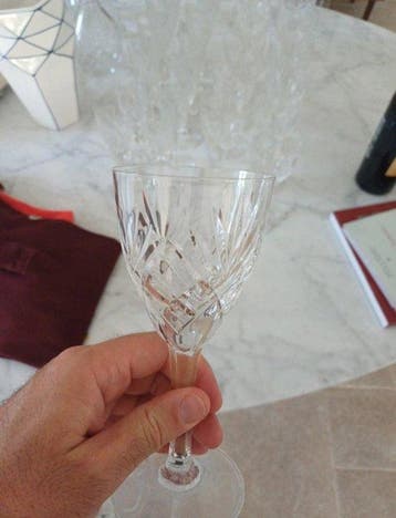 Saint Louis - Eetservies (26) - Chantilly - Kristal