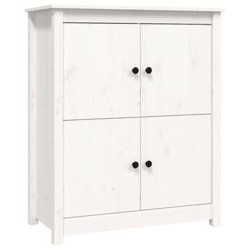 Dressoir Grenenhout Wit - 66% KORTING! Mis deze topdeal v..., Huis en Inrichting, Gebruikt, Verzenden, 50 tot 100 cm, Landelijk